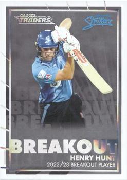 2023-24 TLA Traders Cricket Australia Luxe - Breakout Priority #BO3 Henry Hunt Front