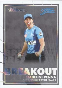 2023-24 TLA Traders Cricket Australia Luxe - Breakout Priority #BO4 Madeline Penna Front