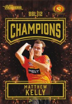 2022-23 TLA Traders Cricket Australia - BBL 12 Champions Perth Scorchers #CPM 7 Matthew Kelly Front