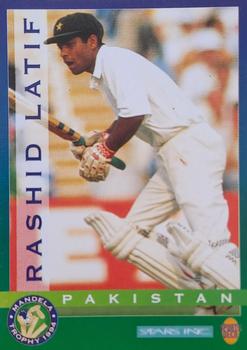 1994 Sportsdeck Mandela Trophy #50 Rashid Latif Front