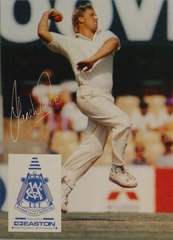 1992-93 Easton Sports Victorian Cricketers #NNO Shane Warne Front