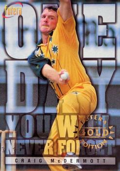 1996 Futera The Decider - Futera Gold Edition #82 Craig McDermott Front