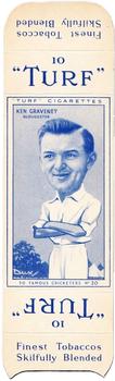 1950 Carreras Cigarettes 50 Famous Cricketers - Uncut Singles #20 Ken Graveney Front