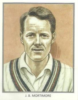 1994 County Print Services Gloucestershire Test Cricketers #16 John Mortimore Front