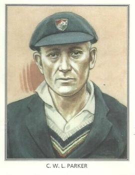 1994 County Print Services Gloucestershire Test Cricketers #17 Charlie Parker Front