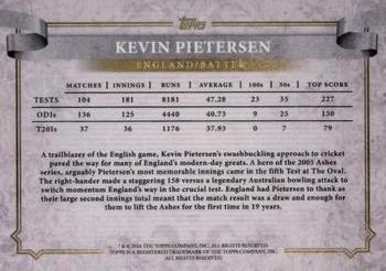 2024 Topps Cricket Legends Of the Game - Purple #NNO Kevin Pietersen Back