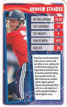 2009 Top Trumps Cricket #NNO Andrew Strauss Front