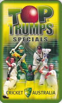 2006 Top Trumps Cricket Australia #NNO Title Card Front