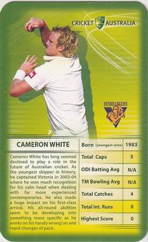 2006 Top Trumps Cricket Australia #NNO Cameron White Front