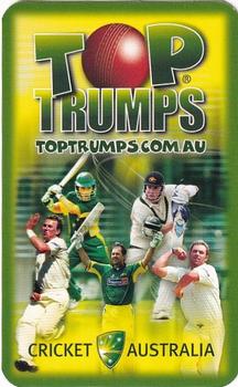 2006 Top Trumps Cricket Australia #NNO Glenn McGrath Back
