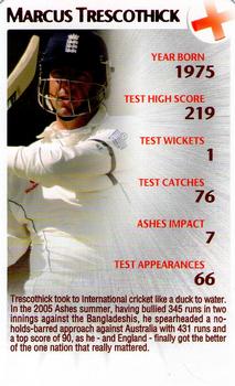 2005 Top Trumps Limited Editions The Ashes #1 Marcus Trescothick Front