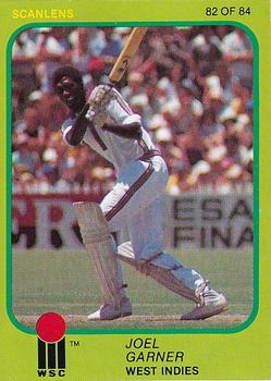1981 Scanlens Cricket #82 Joel Garner Front