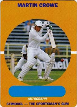 1989-90 Scanlens Stimorol Cricket #44 Martin Crowe Front
