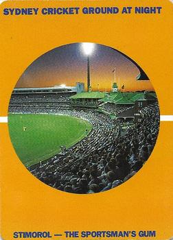 1989-90 Scanlens Stimorol Cricket #78 Sydney Cricket Ground Front