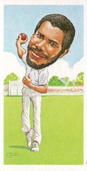 1984 Texaco Trophy Cricket #NNO Malcolm Marshall Front