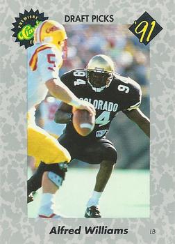 1991 Classic #16 Alfred Williams Front
