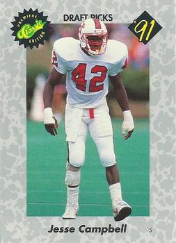 1991 Classic #45 Jesse Campbell Front