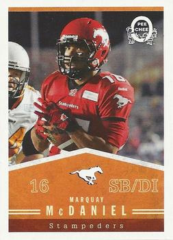 2014 Upper Deck CFL - O-Pee-Chee #7 Marquay McDaniel Front