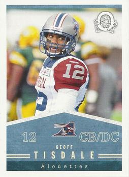 2014 Upper Deck CFL - O-Pee-Chee #27 Geoff Tisdale Front