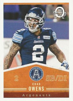 2014 Upper Deck CFL - O-Pee-Chee #43 Chad Owens Front