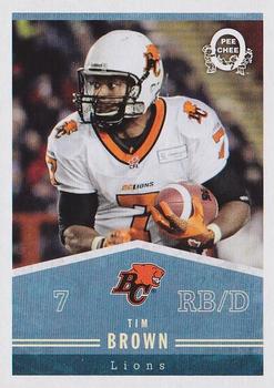 2014 Upper Deck CFL - O-Pee-Chee #3 Tim Brown Front