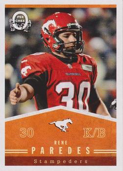 2014 Upper Deck CFL - O-Pee-Chee #10 Rene Paredes Front