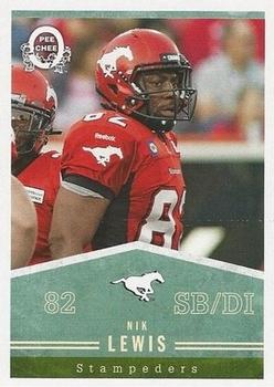 2014 Upper Deck CFL - O-Pee-Chee #11 Nik Lewis Front