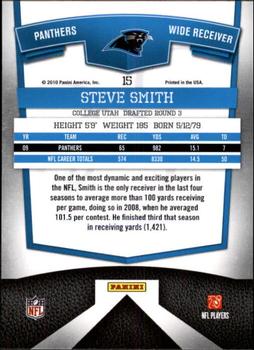 2010 Donruss Elite #15 Steve Smith Back