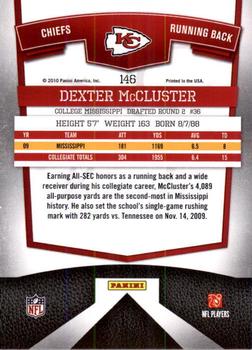 2010 Donruss Elite #146 Dexter McCluster Back