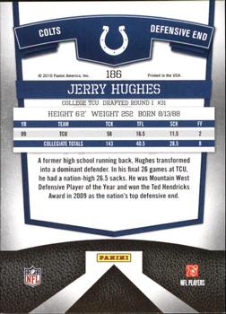 2010 Donruss Elite #186 Jerry Hughes Back
