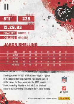 2010 Score #11 Jason Snelling Back