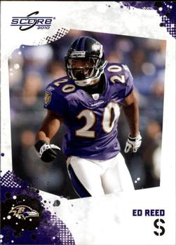 2010 Score #20 Ed Reed Front