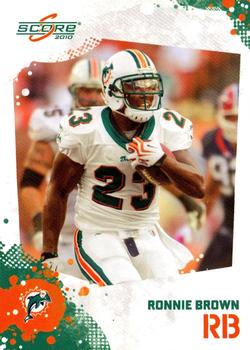 2010 Score #157 Ronnie Brown Front