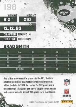 2010 Score #198 Brad Smith Back