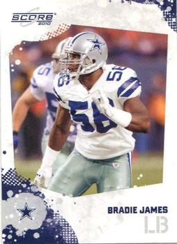 2010 Score #74 Bradie James Front