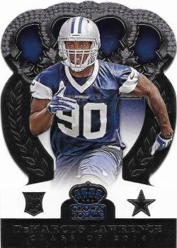 2014 Panini Crown Royale #179 DeMarcus Lawrence Front