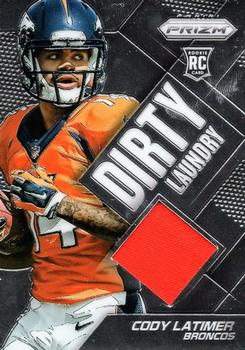 2014 Panini Prizm - Dirty Laundry #DL-CL Cody Latimer Front