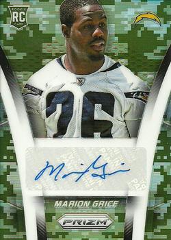 2014 Panini Prizm - Autographed Rookies Prizms Camo #AR-MG Marion Grice Front