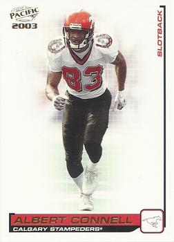2003 Pacific  CFL #16 Albert Connell Front