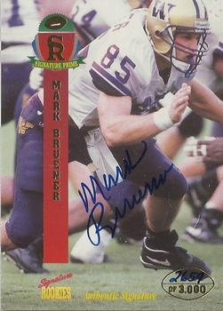 1995 Signature Rookies Signature Prime #7 Mark Bruener Front