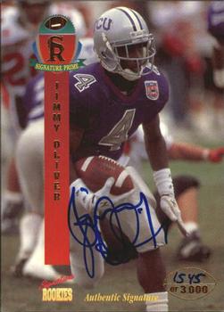 1995 Signature Rookies Signature Prime - Autographs #31 Jimmy Oliver Front