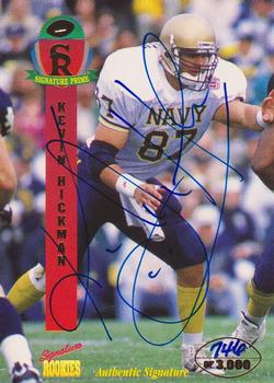 1995 Signature Rookies Signature Prime - Autographs #20 Kevin Hickman Front