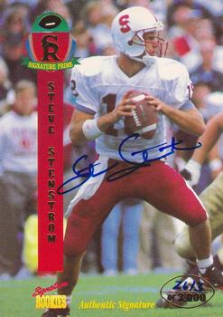 1995 Signature Rookies Signature Prime - Autographs #40 Steve Stenstrom Front