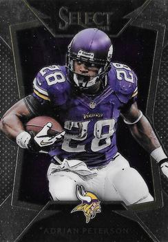 2014 Panini Select #23 Adrian Peterson Front