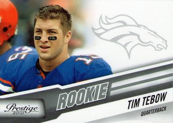 2010 Panini Prestige #296a Tim Tebow Front