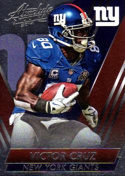 2014 Panini Absolute #64 Victor Cruz Front
