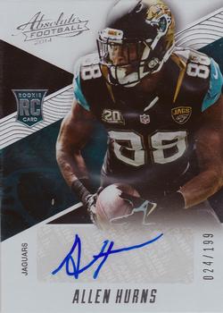 2014 Panini Absolute #151 Allen Hurns Front