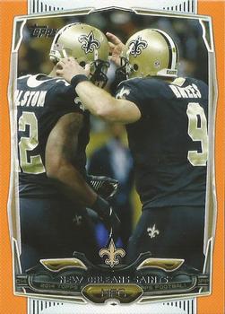 2014 Topps - Orange #99 New Orleans Saints Front