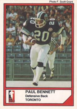 1984 JOGO #5 Paul Bennett Front
