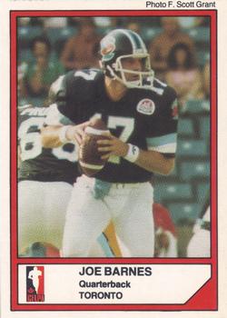 1984 JOGO #6 Joe Barnes Front